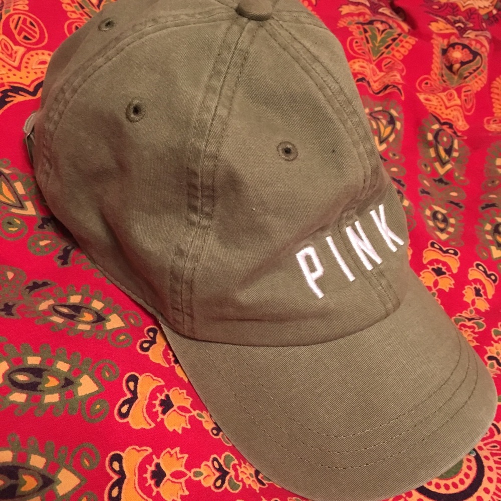 Army Green Victoria’s Secret PINK Hat